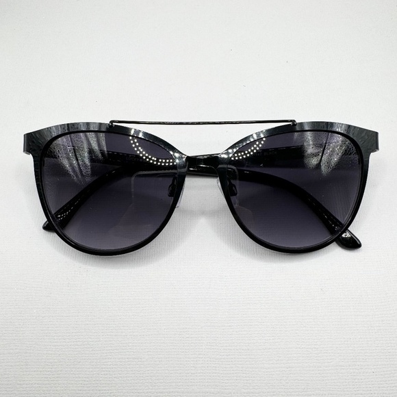 Lucky Brand Accessories - Lucky Brand Cat Eye Sunglasses Black Modern Athleisure Streetwear Travel Classic